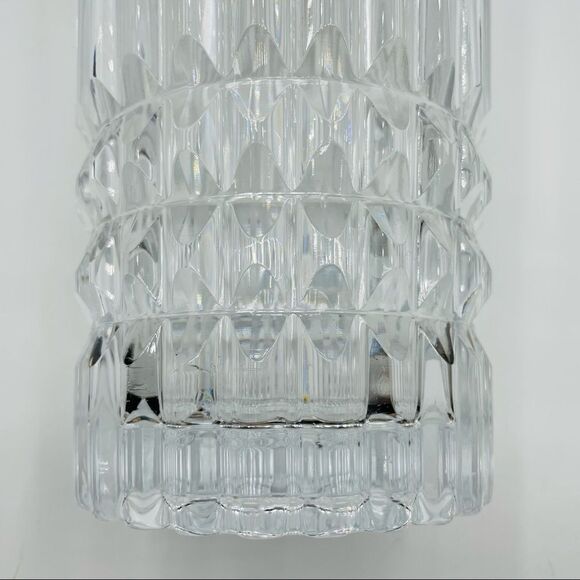 Vintage JG Durand Crystal Cut Tall Vase - Picture 4 of 6